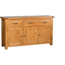 Oaken 3 Door 3 Drawer Sideboard