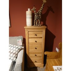 Clearance Loire Tall 5 Drawer Chest