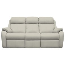 G Plan Kingsbury Fixed 3 Seater Sofa - Leather 
