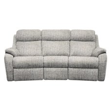 G Plan Kingsbury Fixed 3 Seater Curved Sofa - Fabric 