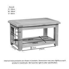 Oaken Standard Coffee Table