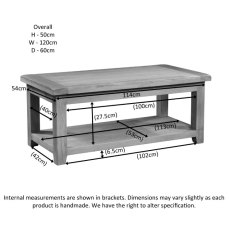 Oaken Large Coffee Table