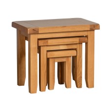 Oaken Nest of Tables