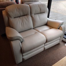 Clearance Parker Knoll Boston 2 Seater Leather Sofa (Available in Taunton Store)
