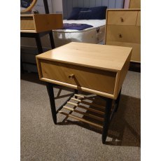 Clearance ercol Monza 1 Drawer Bedside