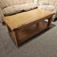 Clearance Oaken Large Coffee Table