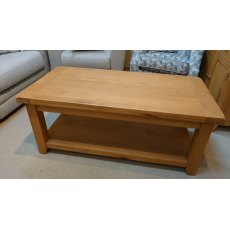 Clearance Oaken Large Coffee Table