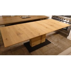 Clearance Venjakob 220 x 100cm Extending Dining Table with 100cm Leaf