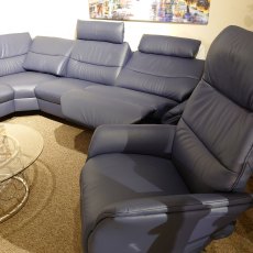 Clearance Himolla Arya Corner Sofa Group with 2 Reclining Seats