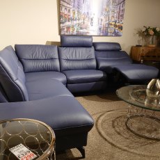 Clearance Himolla Arya Corner Sofa Group with 2 Reclining Seats