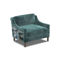 Spink & Edgar Bardot Snuggler Velvet Chair