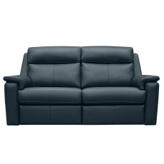 G Plan Ellis Fixed Large Sofa - Leather