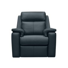 G Plan Ellis Fixed Armchair - Leather