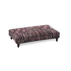 Spink & Edgar Tiffany Velvet Footstool