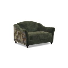 Spink & Edgar Lamour Velvet Snuggler Chair