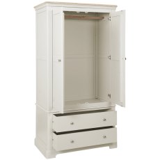 Lugano Double Wardrobe with Drawer