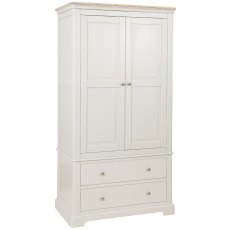 Lugano Double Wardrobe with Drawer