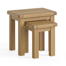 Wellington Oak Nest of Tables