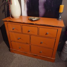 Clearance Vintage Chest - Orange