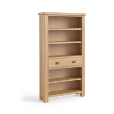 Wellington Oak Large Bookcase