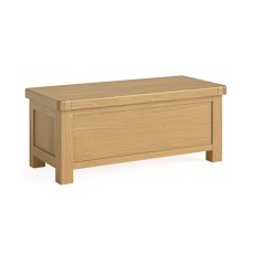 Wellington Oak Blanket Box