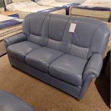 Clearance Tuscan 3 Seater Leather Sofa