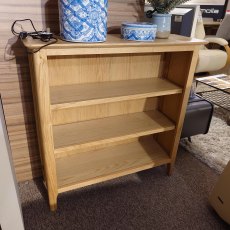 Clearance Borg Small Wide Bookcase