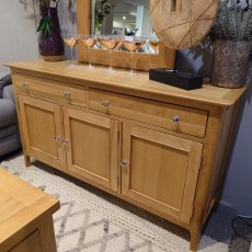 Clearance Borg 3 Door Sideboard