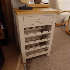 Clearance Sigma Grey Wine Rack