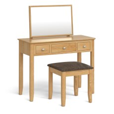 Dorset Oak Dressing Table Set