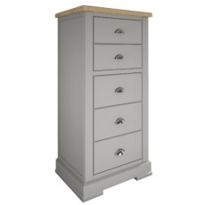 Olive Painted Tallboy Chest