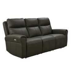 Milan 3 Seater Electric Sofa - Ash