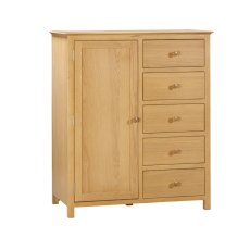 Portland Oak Combination Wardrobe