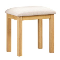 Portland Oak Dressing Table Stool