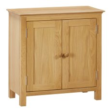 Portland Oak Small 2 Door Cabinet