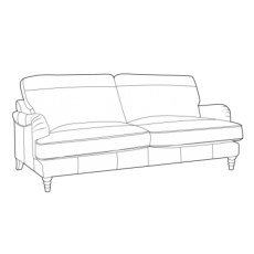 Beatrix 4 Seater Sofa (Leather)