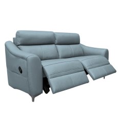 G Plan Monza Recliner 3 Seater Sofa - Leather