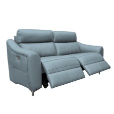 G Plan Monza Recliner 3 Seater Sofa - Leather