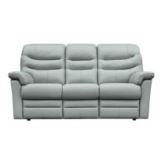 G Plan Ledbury Fixed 3 Seater Sofa - Leather