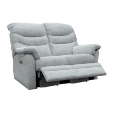 G Plan Ledbury Recliner 2 Seater Sofa with Electric Head & Lumbar - Fabric