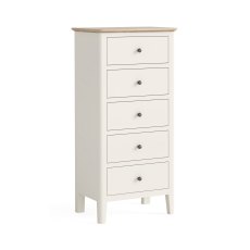 Oxford Painted Tallboy (Off White)