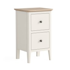 Oxford Painted Narrow Bedside (Off White)