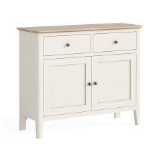 Oxford Painted 2 Door Sideboard (Off White)