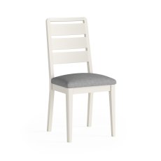 Oxford Painted Ladderback Dining Chair (Off White)