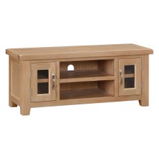 Milford Oak Large TV Unit