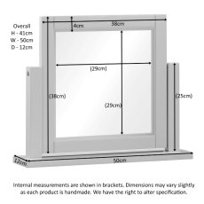 Milford Painted Mirror