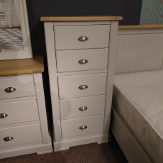 Clearance Olive Tall Chest of Drawers