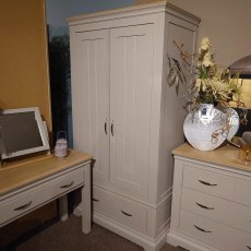 Clearance Provence Double Wardrobe on Drawer
