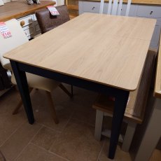 Clearance Oxford Blue 150-200cm Extending Dining Table