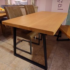 Clearance 160 Oak Dining Table